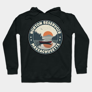 Norton Reservoir Massachusetts Sunset Hoodie